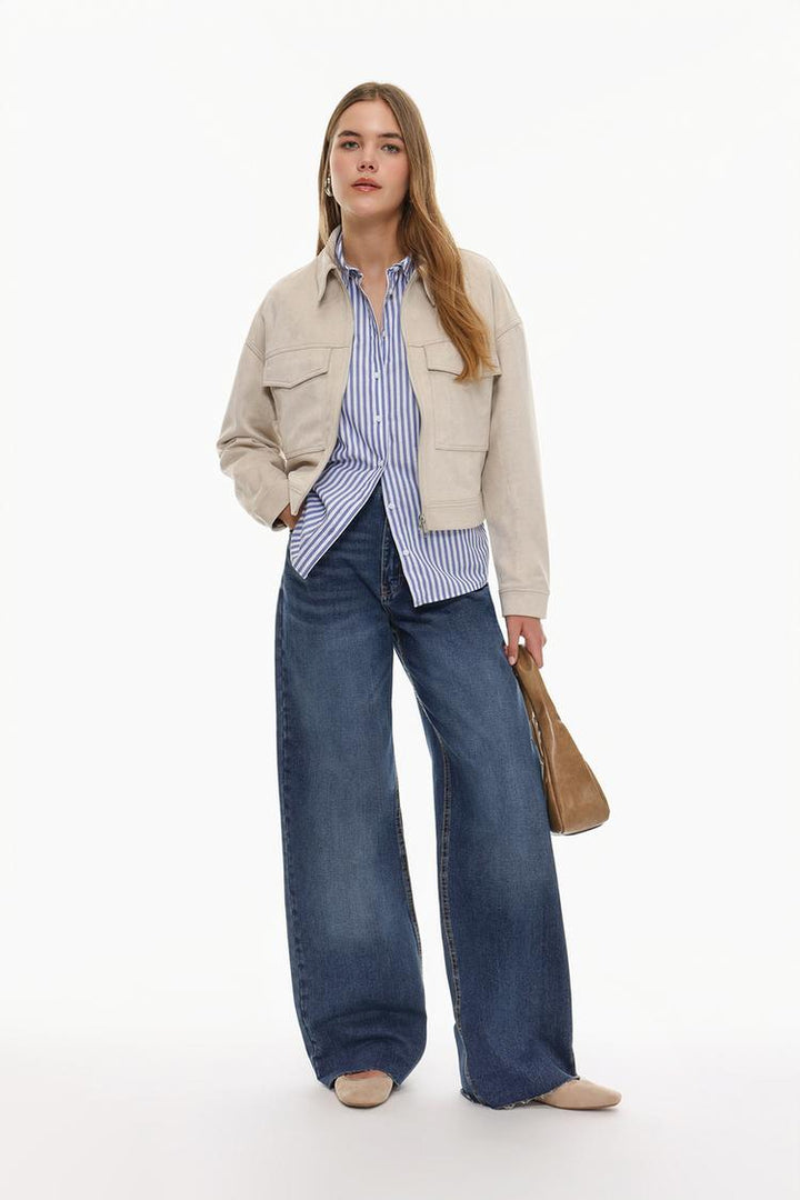 WIDE-LEG JEANS