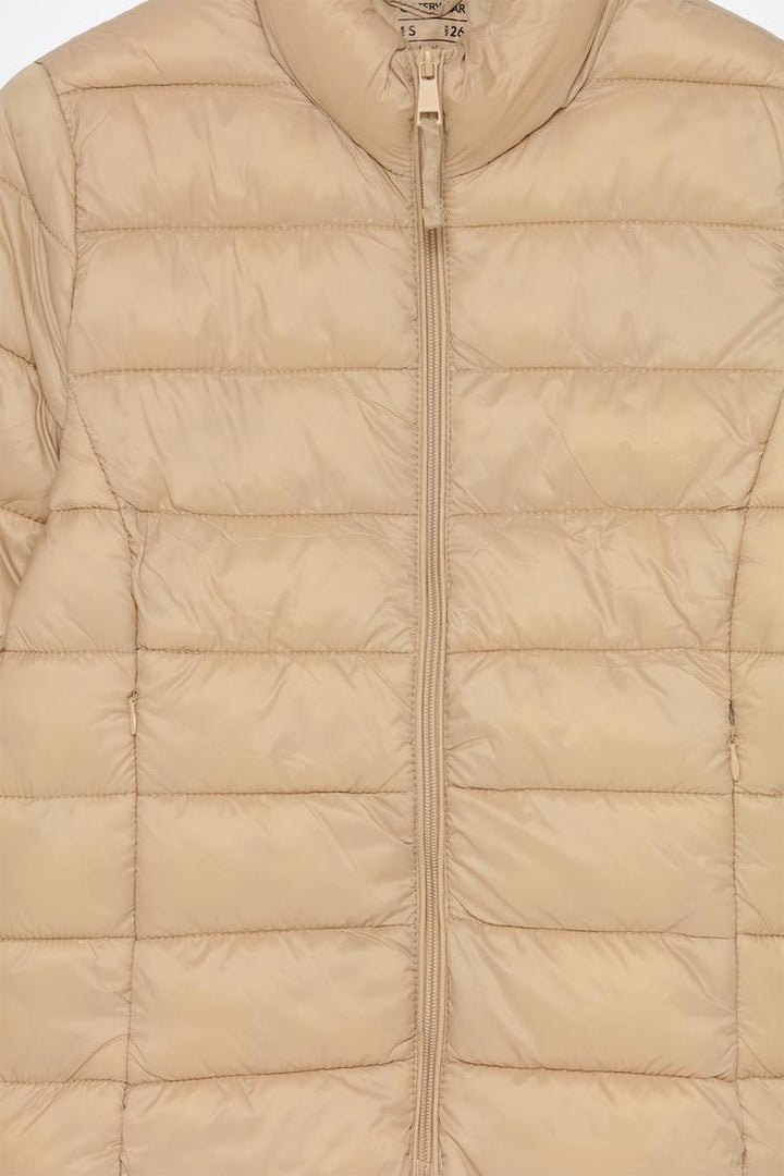 BASIC LIGHTWEIGHT PUFFER JACKET