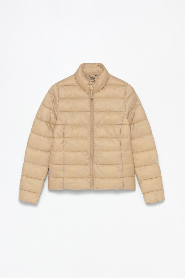 BASIC LIGHTWEIGHT PUFFER JACKET