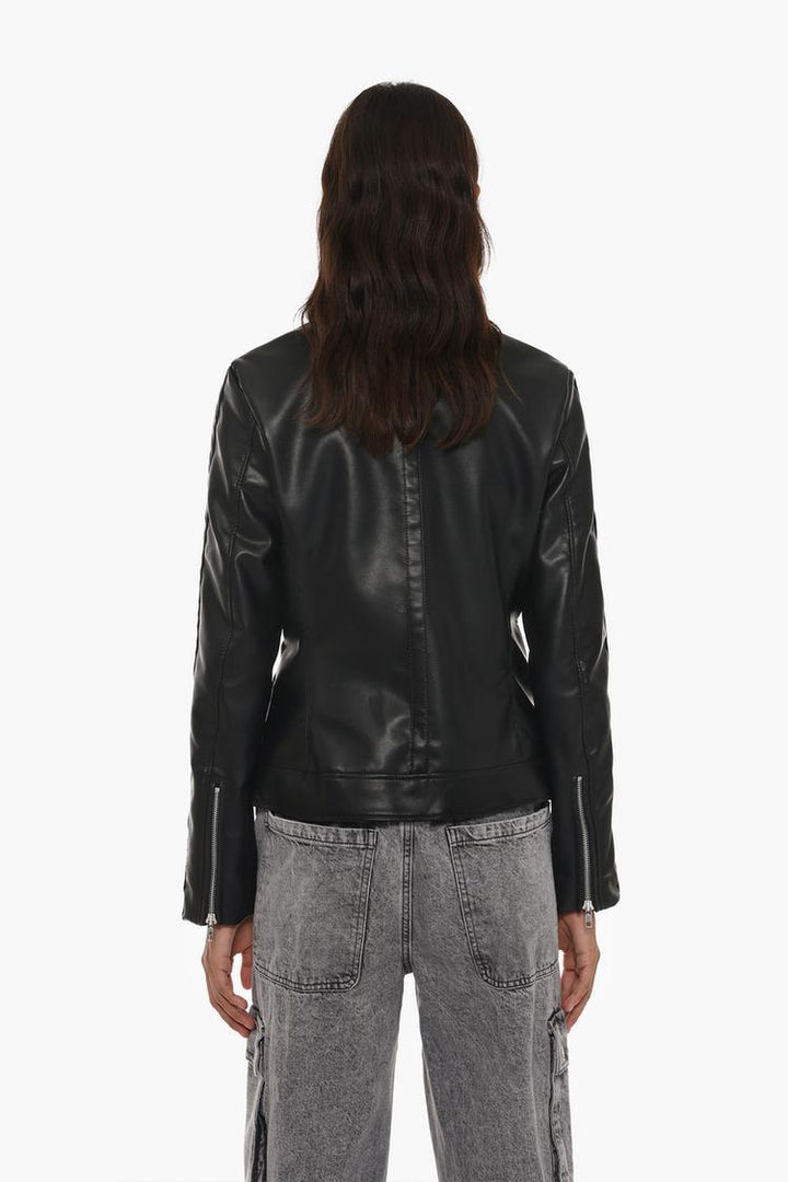 LEATHER-EFFECT JACKET