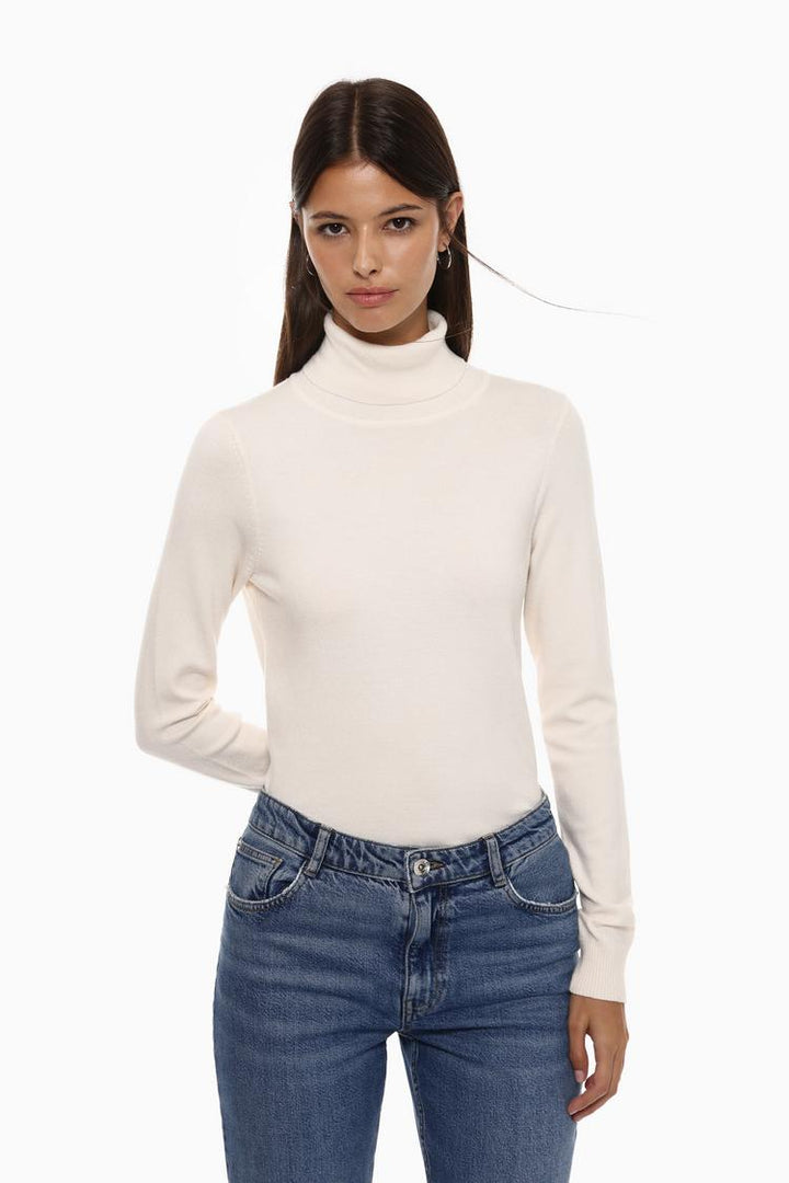 BASIC TURTLENECK SWEATER